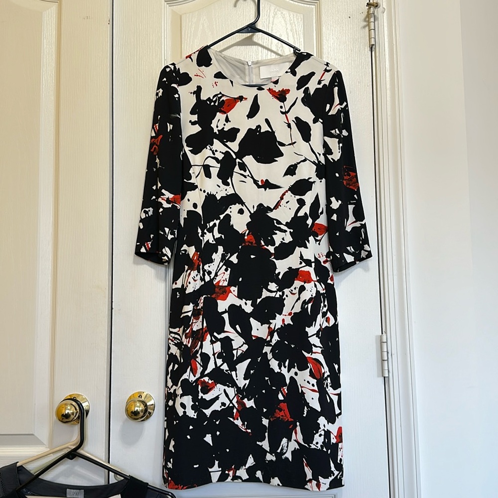 Sheath dress by Boss.